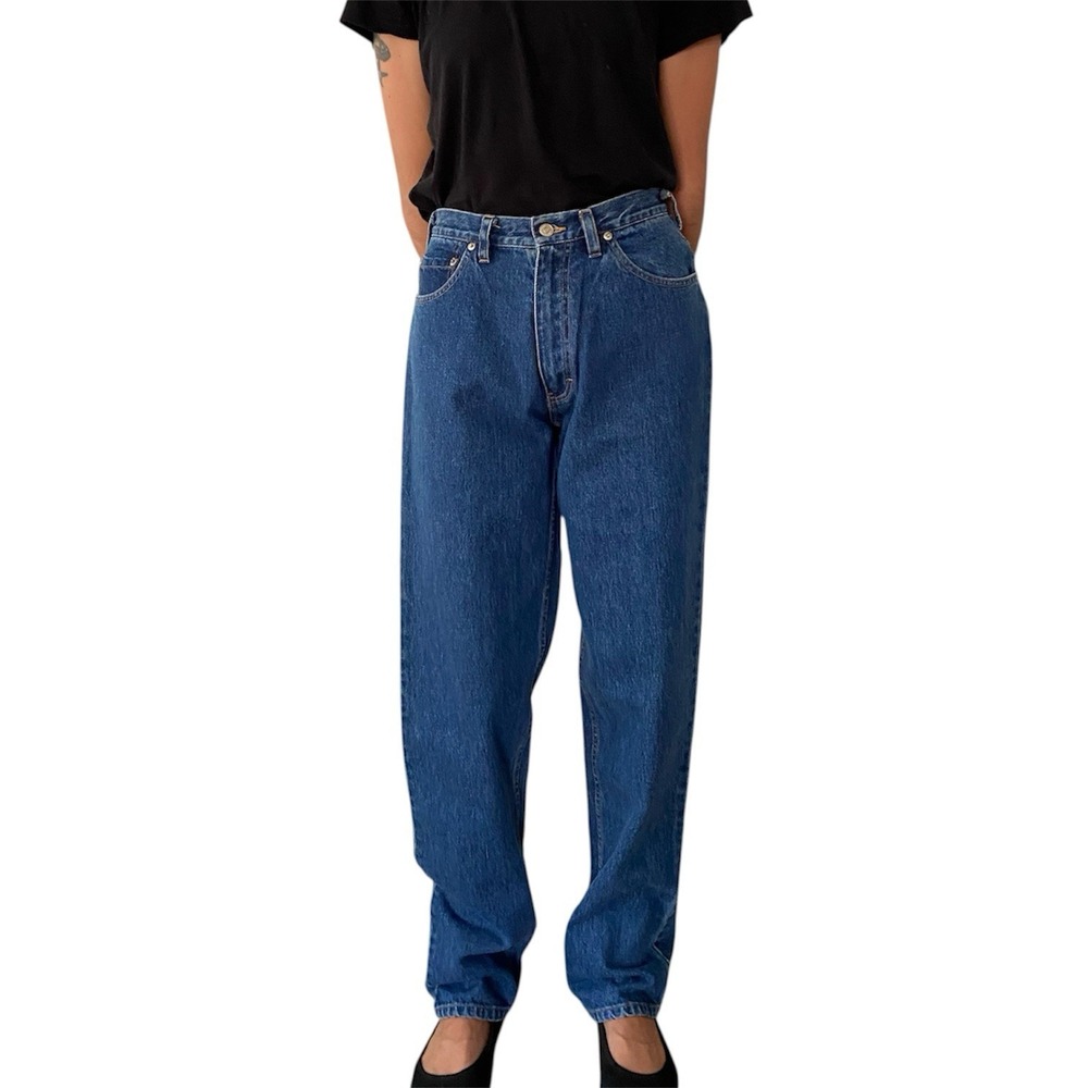 Vtg Ralph Lauren Country High Rise Mom Jeans Womens 27" X 34" Denim USA Made